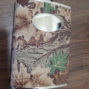 Stainless Steel Flask (8 oz) Like New!